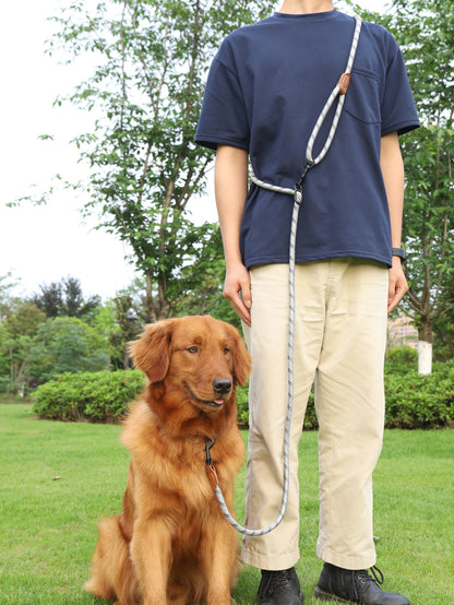 PawPilot Reflective Hands-Free Dog Leash