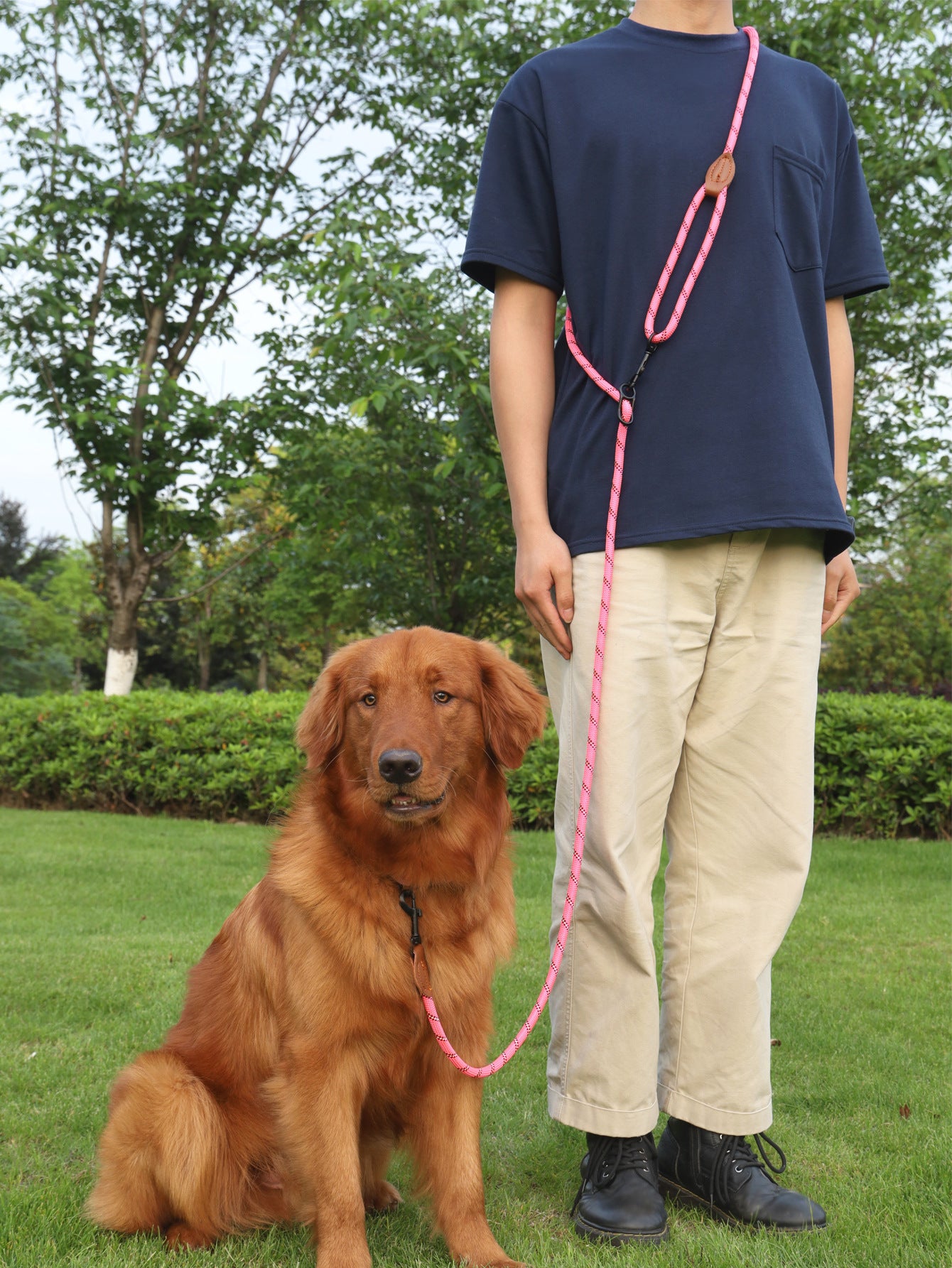 PawPilot Reflective Hands-Free Dog Leash
