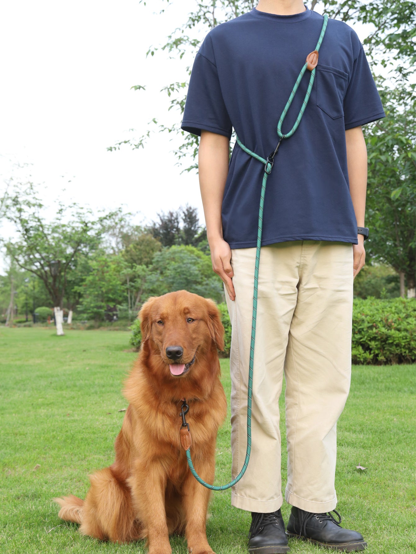 PawPilot Reflective Hands-Free Dog Leash